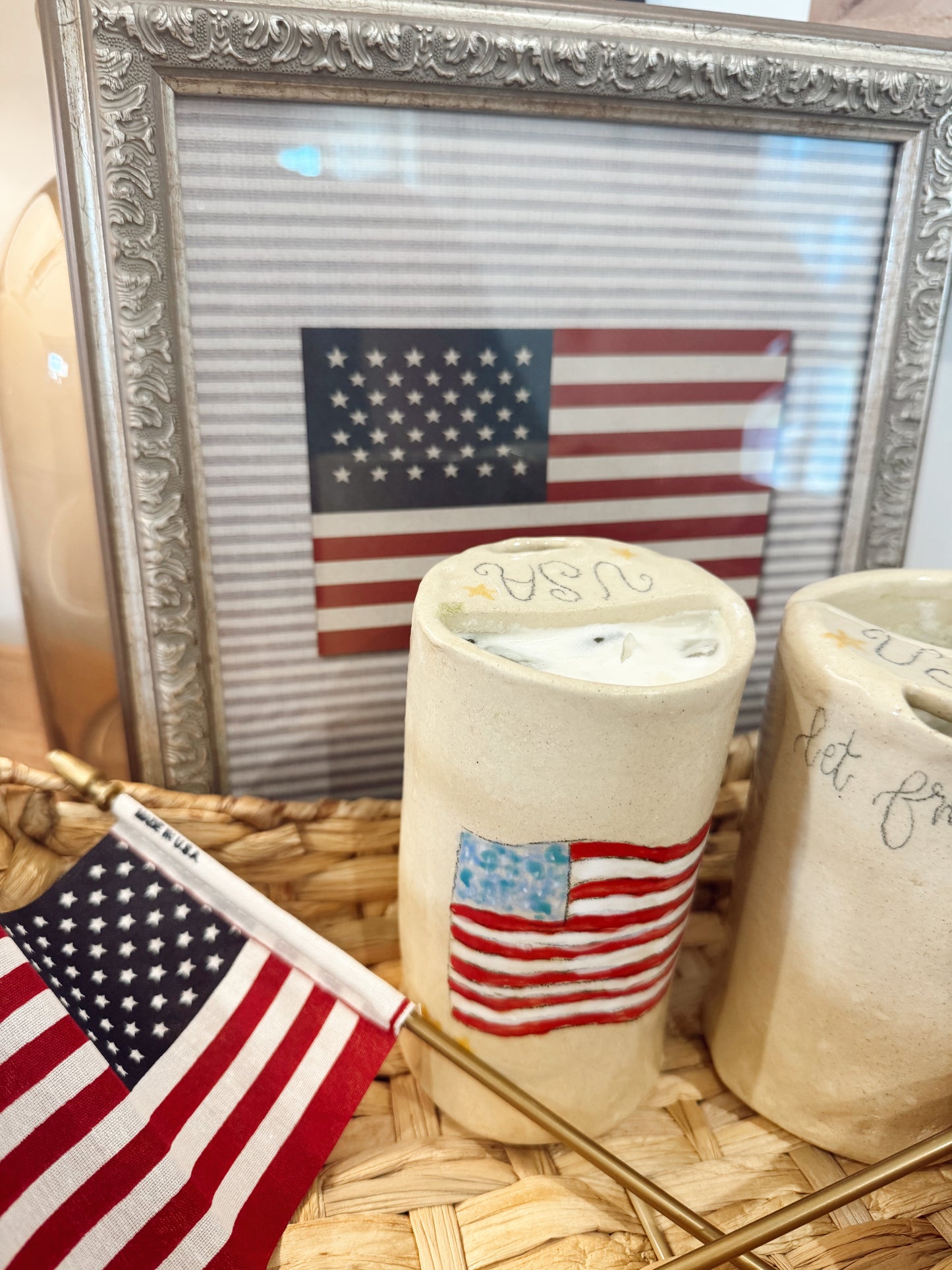 Front Porch Americana Travel Mug #1