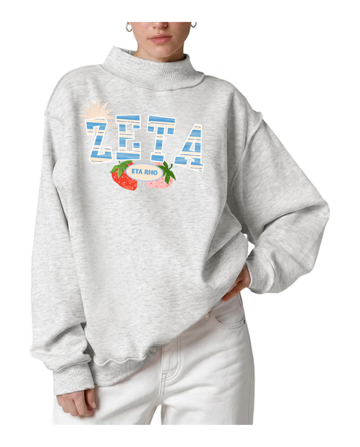 Zeta Tau Alpha Eta Rho Mockneck (1-2 weeks)