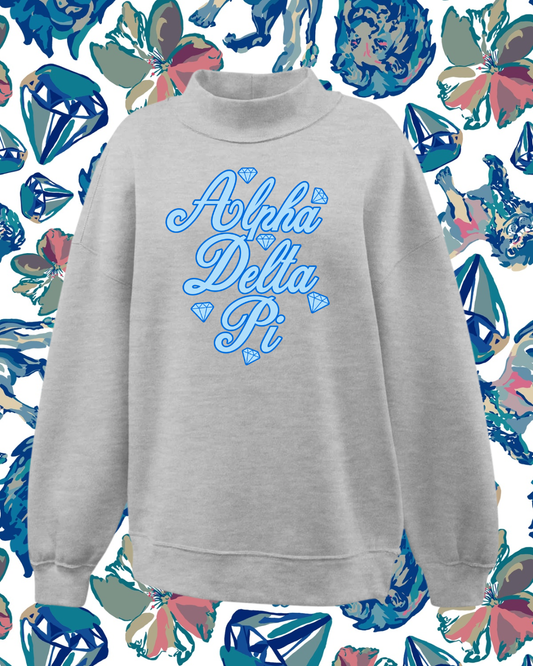 Alpha Delta Pi Mockneck / Sweatshirt
