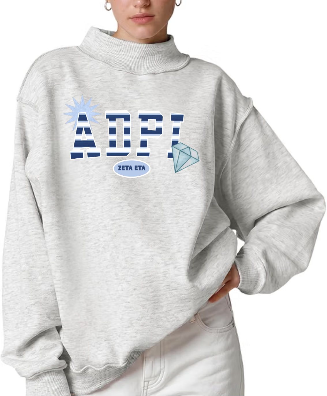 ADPi Zeta Eta Mockneck (1-2 weeks)