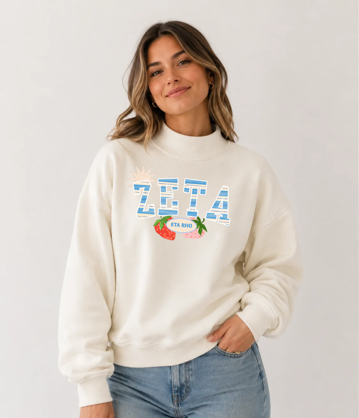 Zeta Tau Alpha Eta Rho Mockneck (1-2 weeks)