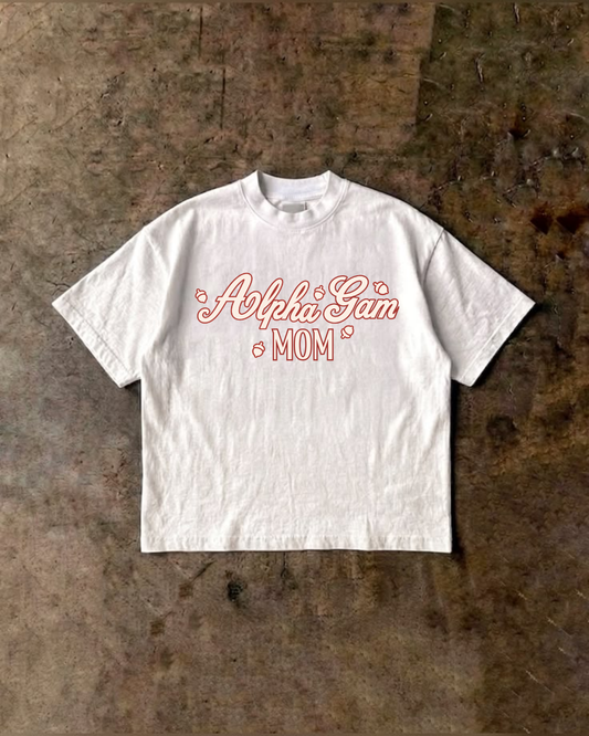 Alpha Gamma Delta MOM Cotton Tee