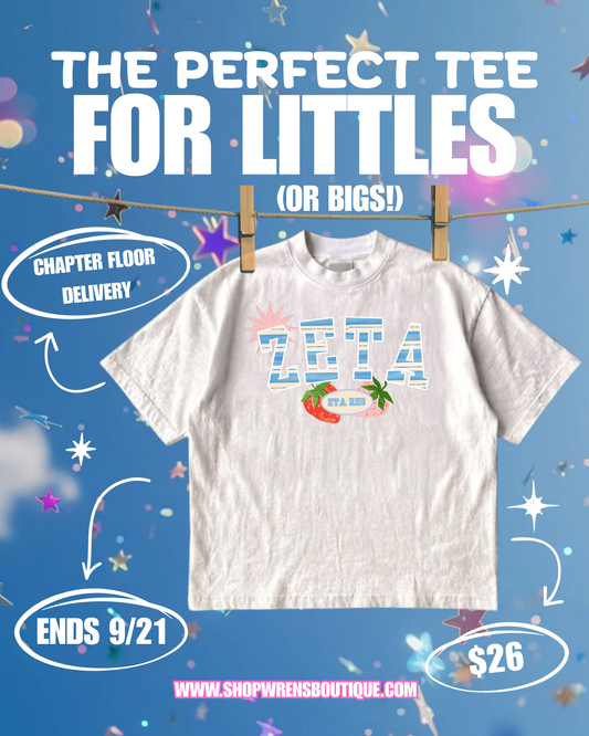 ZTA Eta Rho Varsity Tee